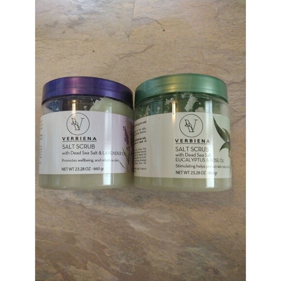 Verbiena Salt Scrubs 23.28 oz X 2 - Picture 1 of 2